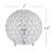 Darvi Metal Globe Lamp