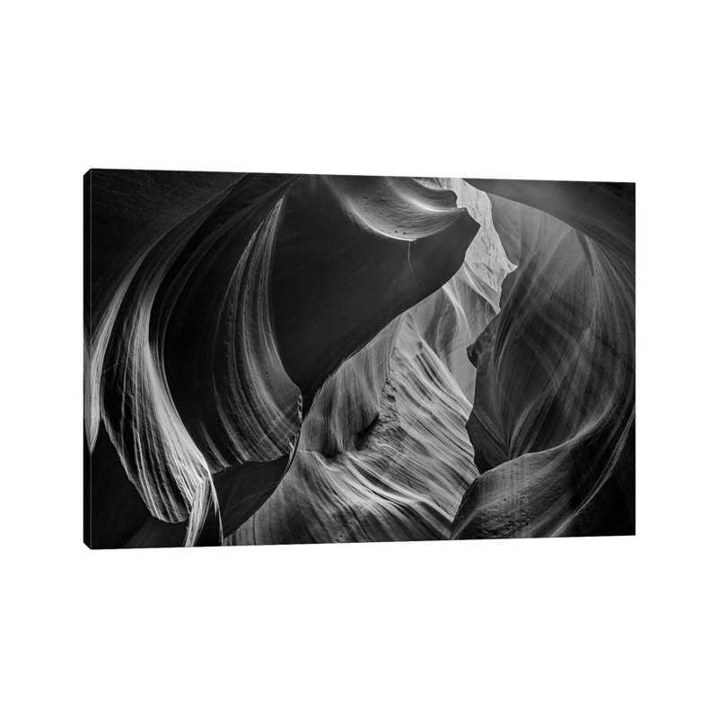 Upper Antelope Canyon Near Page, Arizona, USA by Chuck Haney - Wrapped Canvas Print, 20.32 cm H x 30.48 cm W