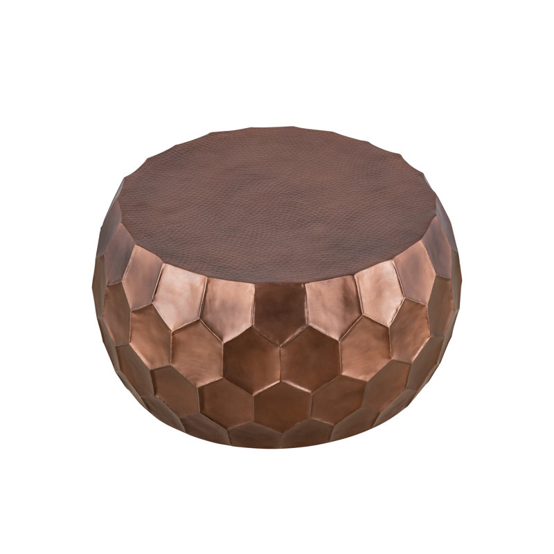 Table basse 32 po Modern Modern, Cuivre