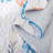 Coastal Quilt Set 2 Pieces - Bedding Lightweight Ocean Print Quilt With One Pillowcase-117320996-117320995