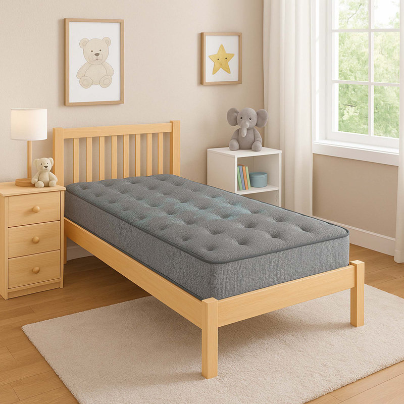 Restonic Comfort Care 13" Hybrid Mattress, Individual Pocketed Coil Mattress , Plush Comfort, Queen, Extra-long Twin