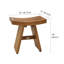 Asiana Teak Shower Seat