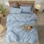 Ensemble de housse de couette 100% coton lavé Doneus-113301286-113301289