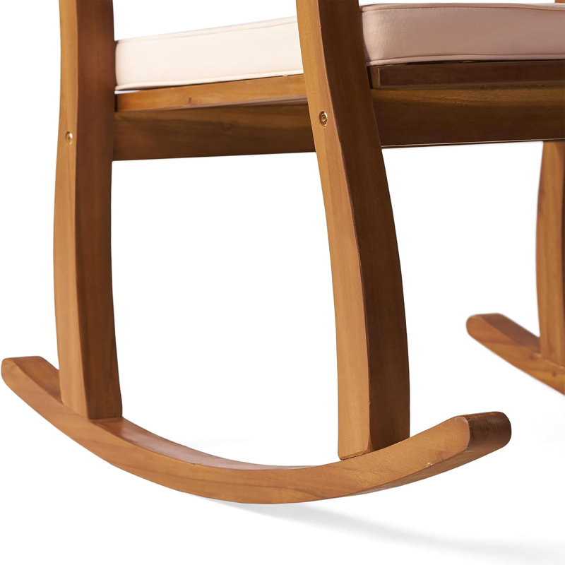 Outdoor Rocker Chair with Cushions