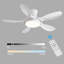 Antha 122cm Ceiling Fan with LED Lights