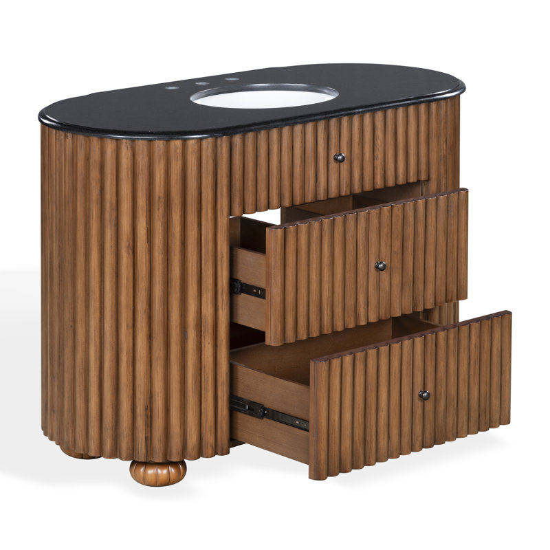 Meuble-lavabo simple 48 po Rosalisa, 48"