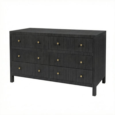 Celine Commode 6 tiroirs W Raffia
