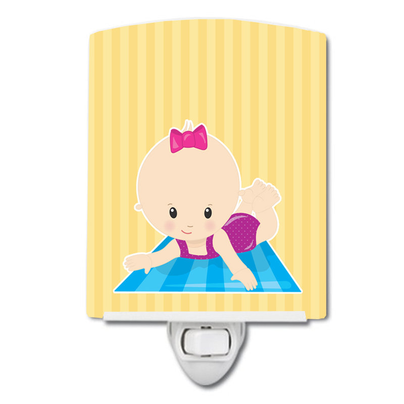 Éclairage de nuit en céramique baby on tapis Beach