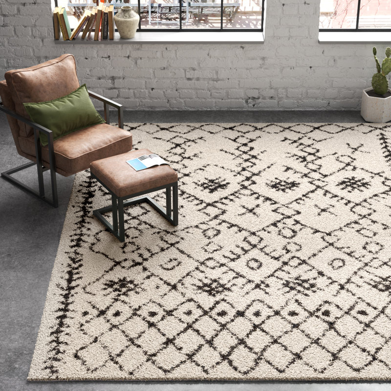 Hilary Performance Southwestern Indoor Rug, Rectangle 5'3" x 7'