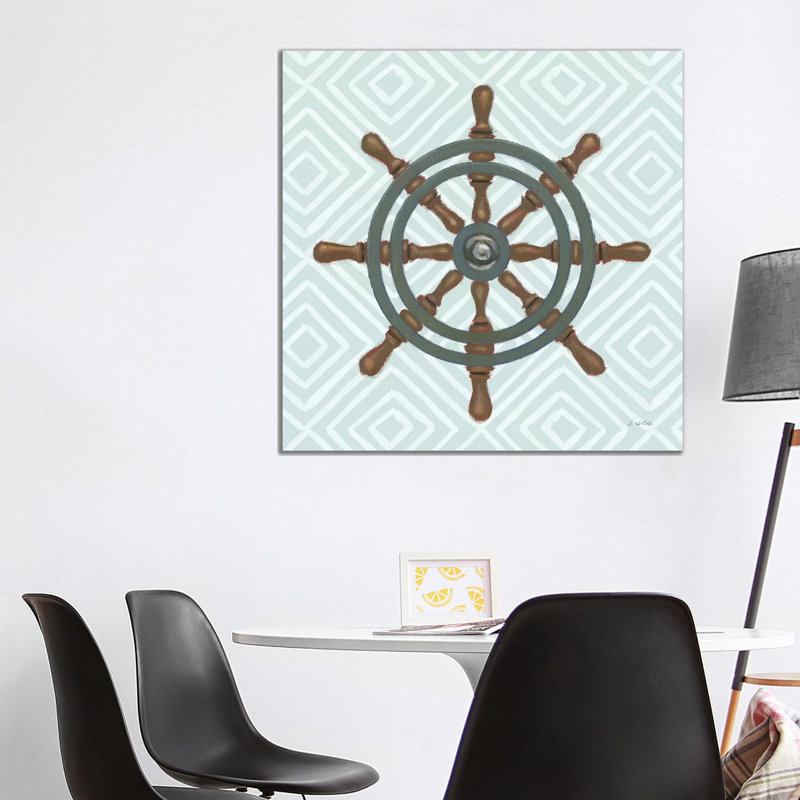 A Day at Sea IV by James Wiens - 1 Piece Wrapped Canvas Painting, 93.98 cm H x 93.98 cm W x 1.91 cm D