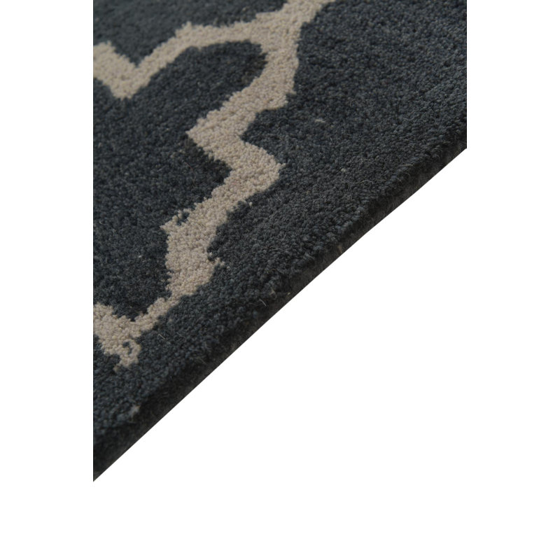 Tapis noir Otto
