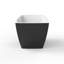 Yori 59'' x 31'' Soaking Acrylic Bathtub-94534312