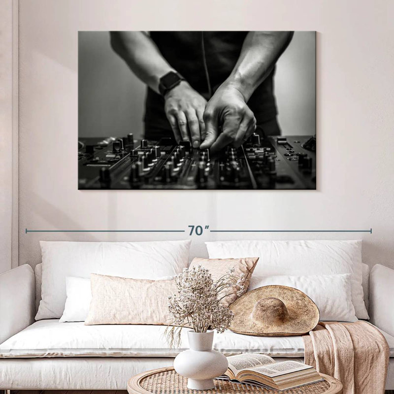 Abarca DJ And Sound Mixer, 24" H x 36" W