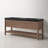 Ariane 72'' Natural Oak Veneer Plywood Double Bathroom Vanity with Engineered Quartz Top-35980486