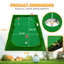 Tapis de golf avec gazon de haute qualité-112952227