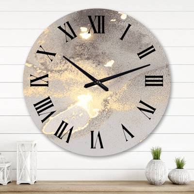Metal Wall Clock