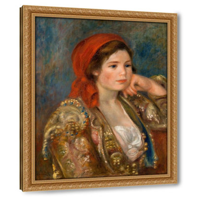 Fille dans un manteau espagnol (vers 1900)