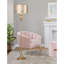 Lampe sur pied contemporaine en métal
