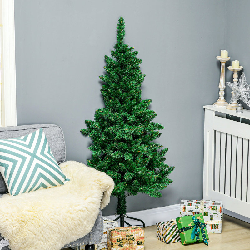 Demi-arbre de Noël artificiel avec 229 branches, 4.11'