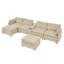 Canapé modulaire en forme de U de 154 po avec repose-pieds Cloud-506725518
