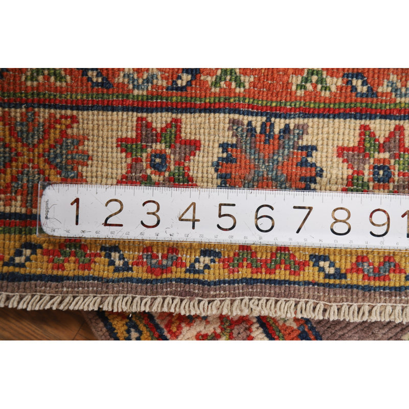 Tapis décoratif géométrique Kazak