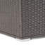 Rangement de patio gris avec support en fer robuste, 33,02 po Profondeur x largeur: 24,48 po, étui d'extérieur Plus, choix