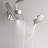 FORNO ACQUA AcquaFALL Mini 8 Inch Shower Head, Brushed Nickel Finish, Overhead Rainfall Shower, Handheld Shower Head, Body Jets, 1.8 GPM Flow Rate-116472609