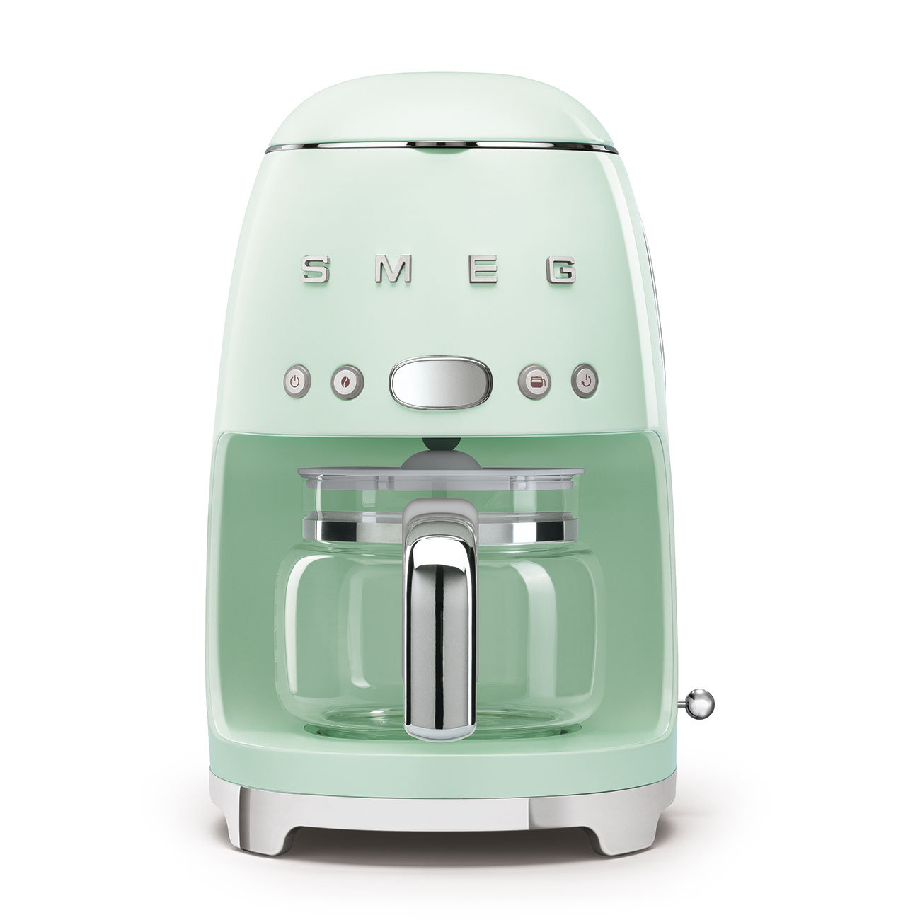 SMEG 50's Retro 10-Cup Drip Coffee Machine, Pastel Green