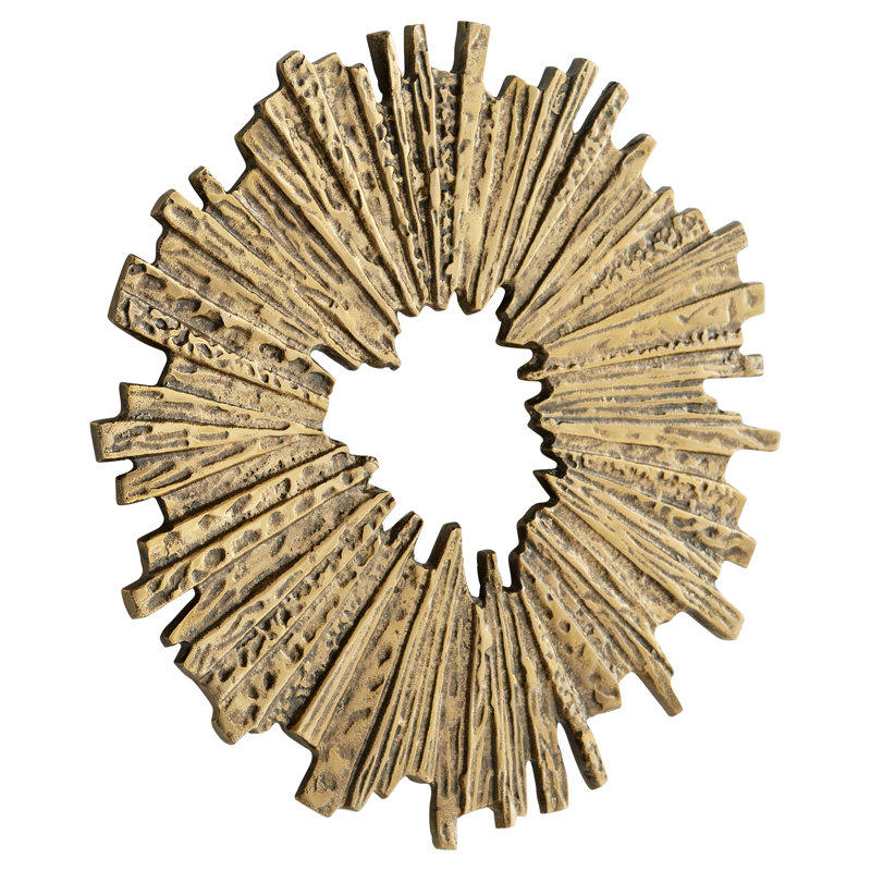 Abra Metal Wall Decor, 14" H x 14" W x 1" D