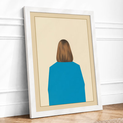 Quiet Reflection Modern - Framed Print