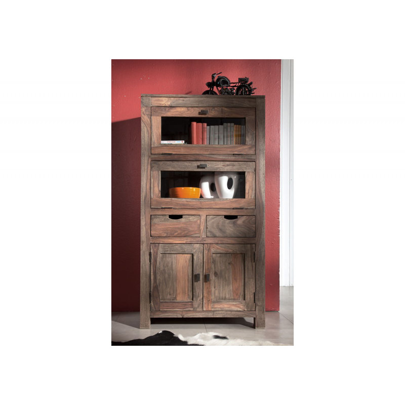 Nature 80cm Solid Wood Sideboard