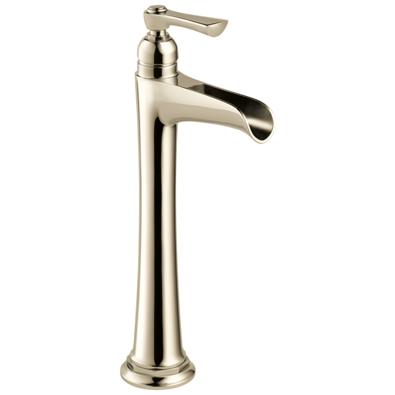 Rook® Single Handle Vessel Lavatory Faucet, 1.5 GPM, Polished Nickel
