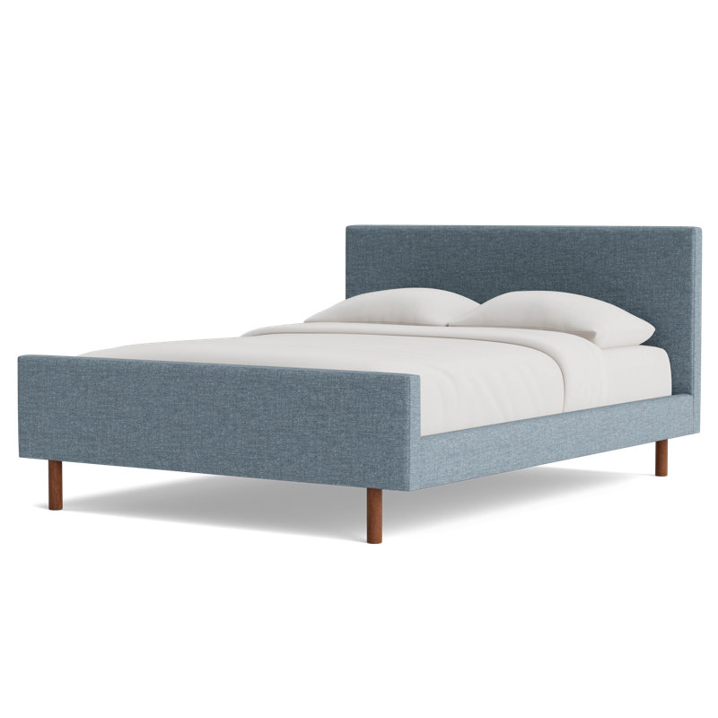Skinny Fat Twin Bed, Queen, Performance Weave - Natural
