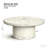 35.04"Fiberglass Round Center Coffee Table