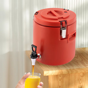 Hot & Cold 6L Thermos Water Barrel Beverage Dispenser Cans Bottles