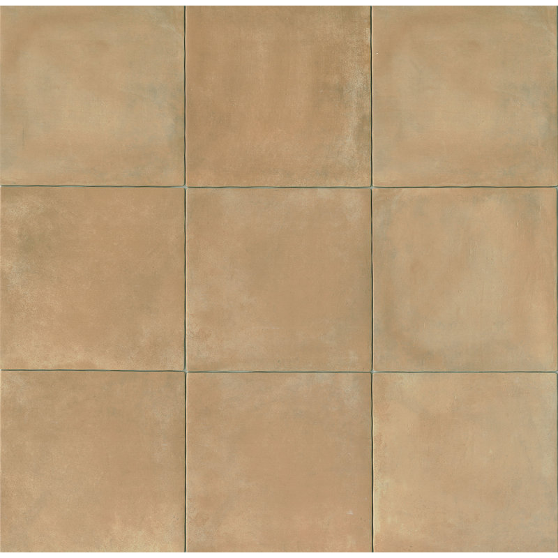 Cotto Nature 14" x 14" Porcelain Wall & Floor Tile, Cerdena