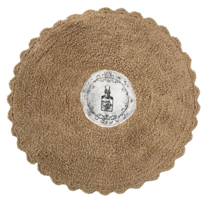 Tapis pour salle de bain 100% coton Brecken