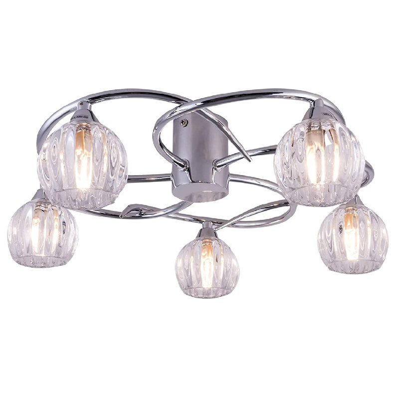 Interlochen Glass Semi Flush Mount