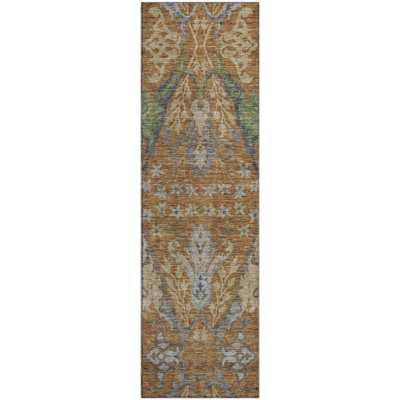 Premium Machine Washable Gurubaksh AMF1153 Global Rug