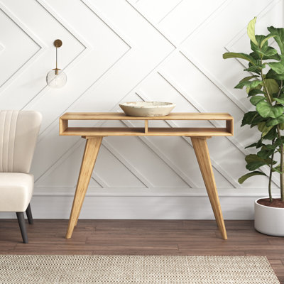 Rabideau 46" Solid Wood Console Table