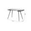 Emil Glass Solid Wood Executive Desk