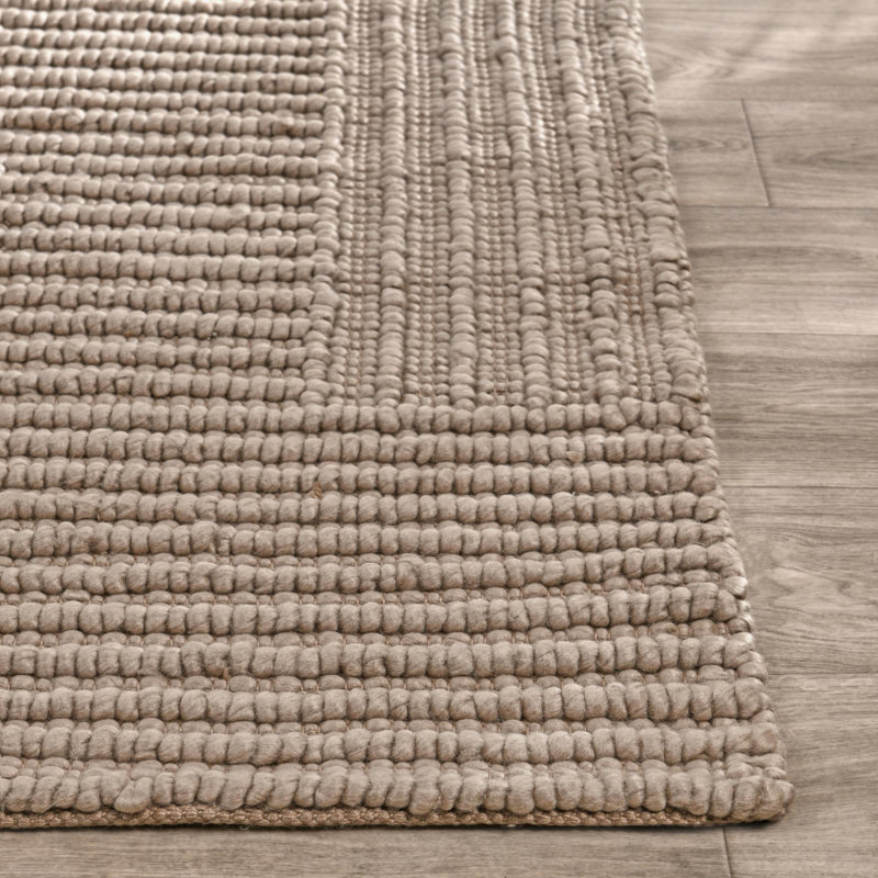 Clayton Geometric Area Rug in Beige, Rectangle 5' x 8'