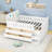 Full-Size Bed With Built-In LED Lighting And Ample Storage Drawers-1117006577