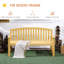 Banc en bois 56 "pour porche-1761235208