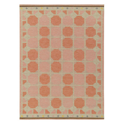Scandinavian Wool Geometric Area Rug