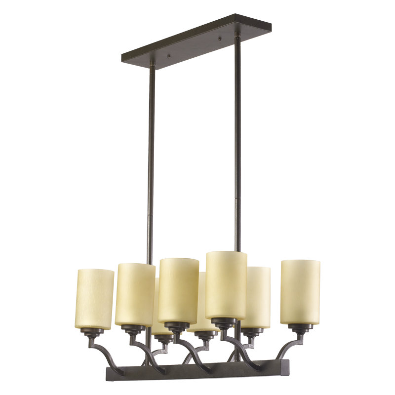 Feickert 8 - Light Kitchen Island Pendant, Cream
