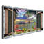 « tropical window to paradise iii », reproduction de peinture à l’acrylique à multiples images sur toile tendue-31105848