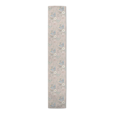 Rectangular Floral Table Runner