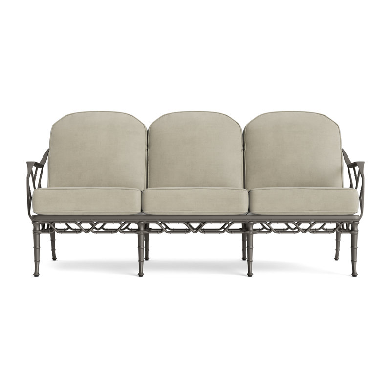 Calcutta Outdoor 3 - Seat Patio Sofa, Fusion Natural, Mica