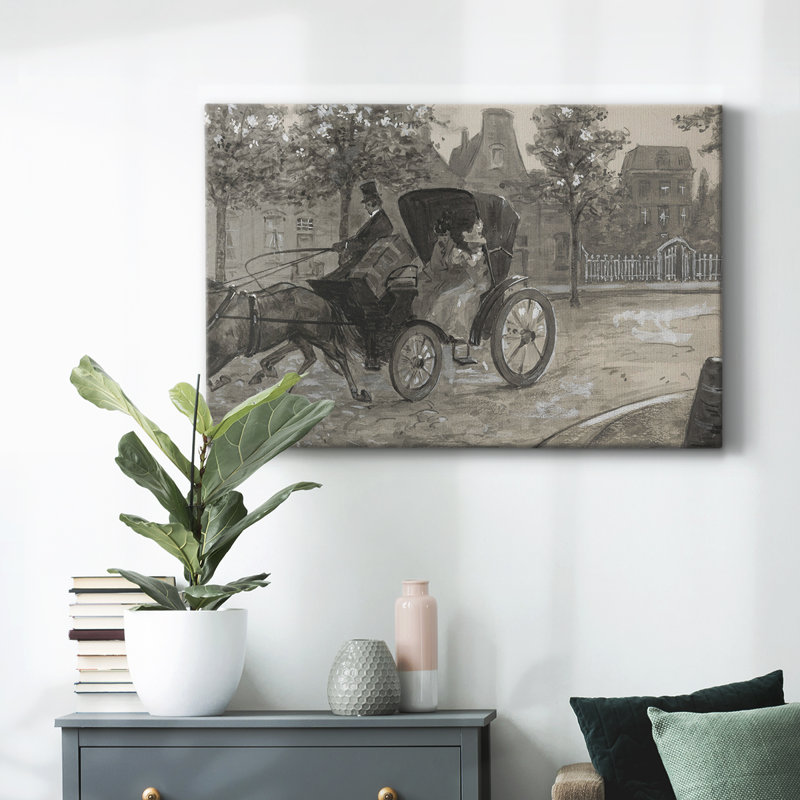 "Vintage Animal - XXV III" sur toile, Toile tendue, H 9 po x l 13 po x P 1,5 po